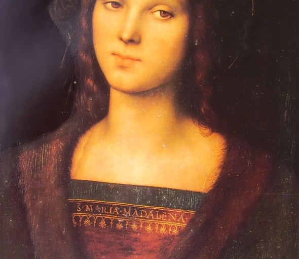 Pietro Perugino: La Maddalena, cm. 47 x 34, Palazzo Pitti, Firenze.
